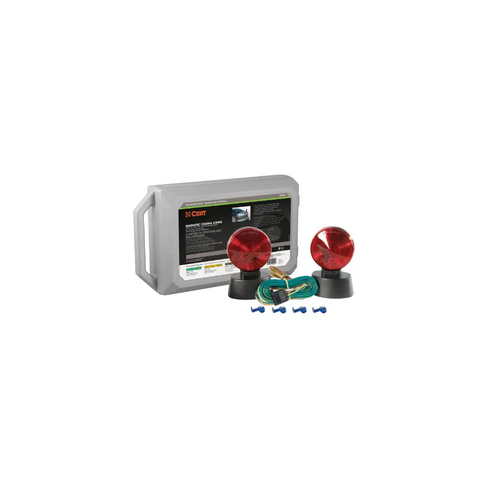 Magnetic Tow Lights with Storage Case - CUR53204